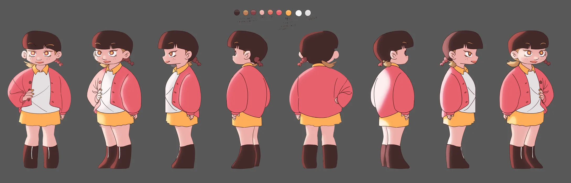 QQ rotation in line art