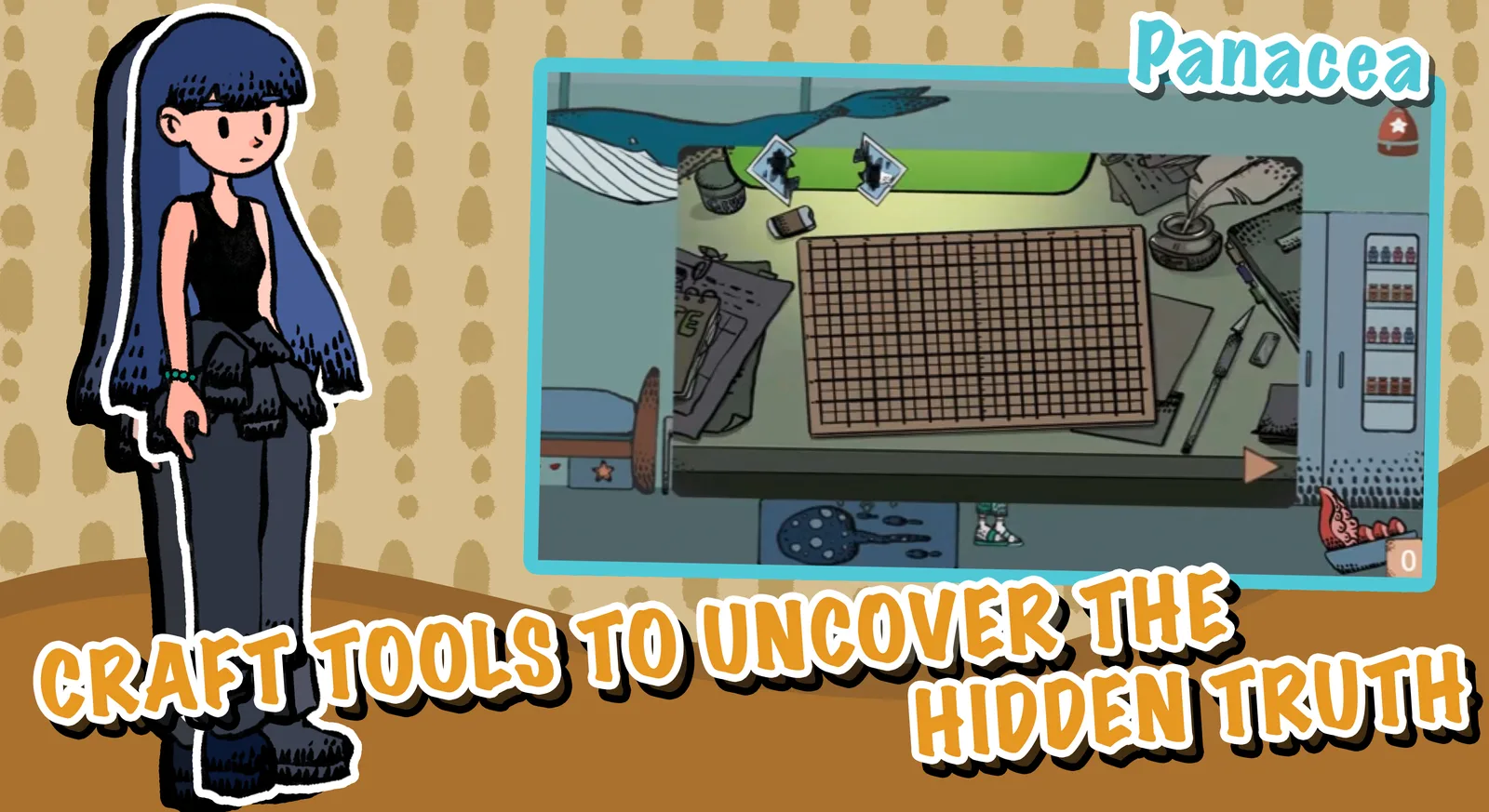 Key art: crafting tools to uncover the hidden truth